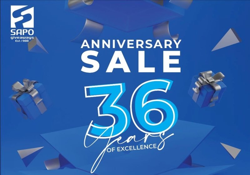 SAPO Giveaways - Anniversary Sale